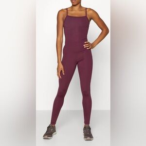 Girlfriend Collective Compressive Unitard, Plum, sz XS